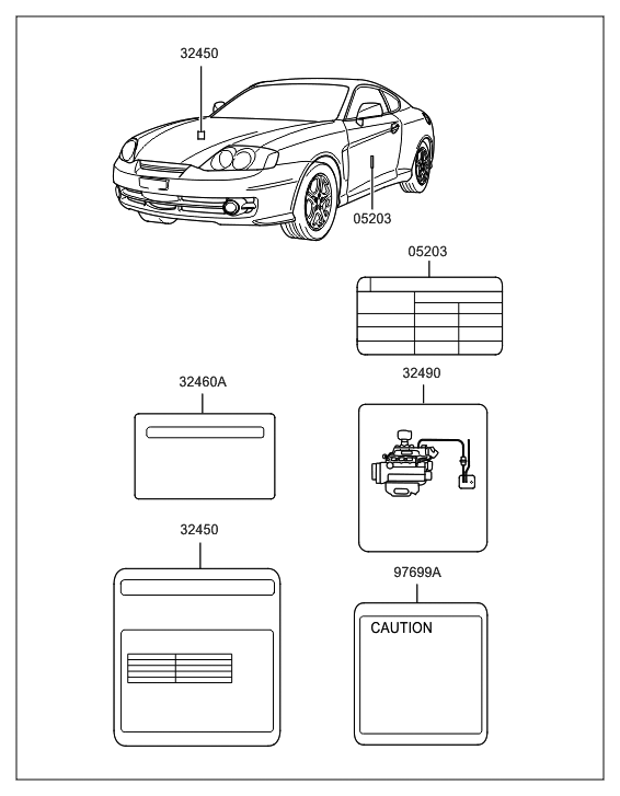 2003 Hyundai Tiburon Parts - Perfect Hyundai