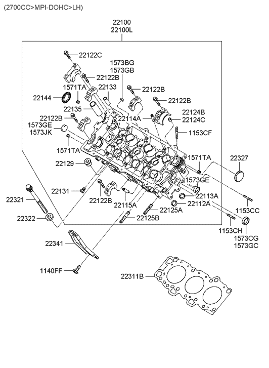 Hyundai Santum Fe 4 Cyl Engine Diagram - Wiring Diagram