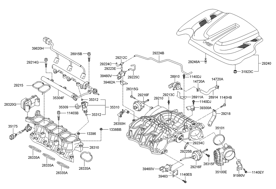 2010 Hyundai Santa Fe Parts Catalog Reviewmotors.co