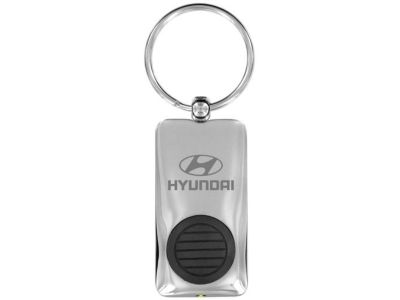 Hyundai Light up rectangular shaped keychain 00402-21510