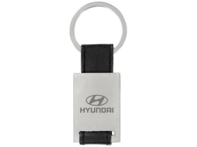 Hyundai Metal rectangle with leather strap 00402-24110