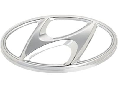 Hyundai 86353-3X000 Symbol Mark H Logo Emblem, Rear