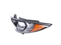 Hyundai 92101-3Q000 Driver Side Headlight Assembly Composite