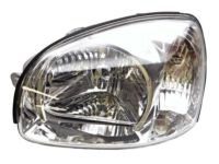 Hyundai 92101-26050 Driver Side Headlight Assembly Composite