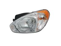 Hyundai 92102-1E011 Passenger Side Headlight Assembly Composite