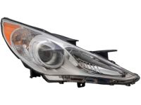 Hyundai 92102-3Q000 Passenger Side Headlight Assembly Composite