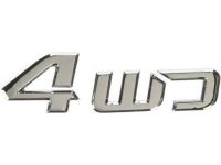 Hyundai 86340-2E000 4Wd Emblem