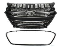 Hyundai 86352-A5600 Piece-Radiator Grille,Upper