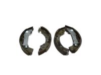 Hyundai Elantra Parking Brake Shoe - 58350-F3A00 Shoe & Lining Kit-Rear Brake