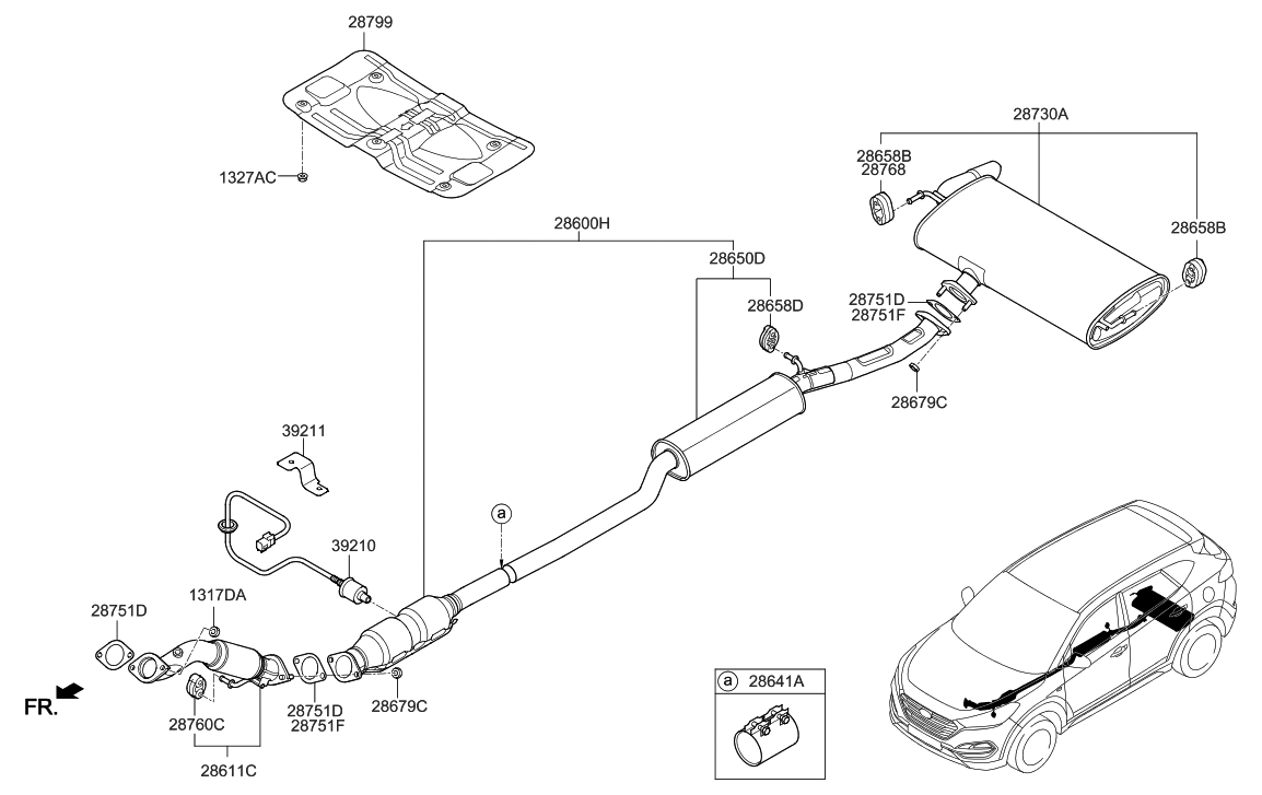 Hyundai kia 28610 1h000