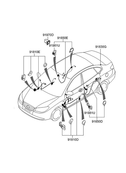 91600-2h101-genuine-hyundai-wiring-assembly-front-door-driver