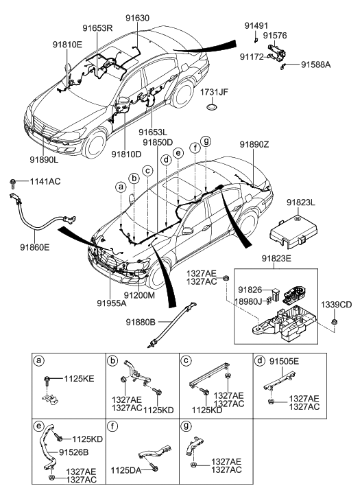 91600-3m110-genuine-hyundai-wiring-assembly-front-door-driver