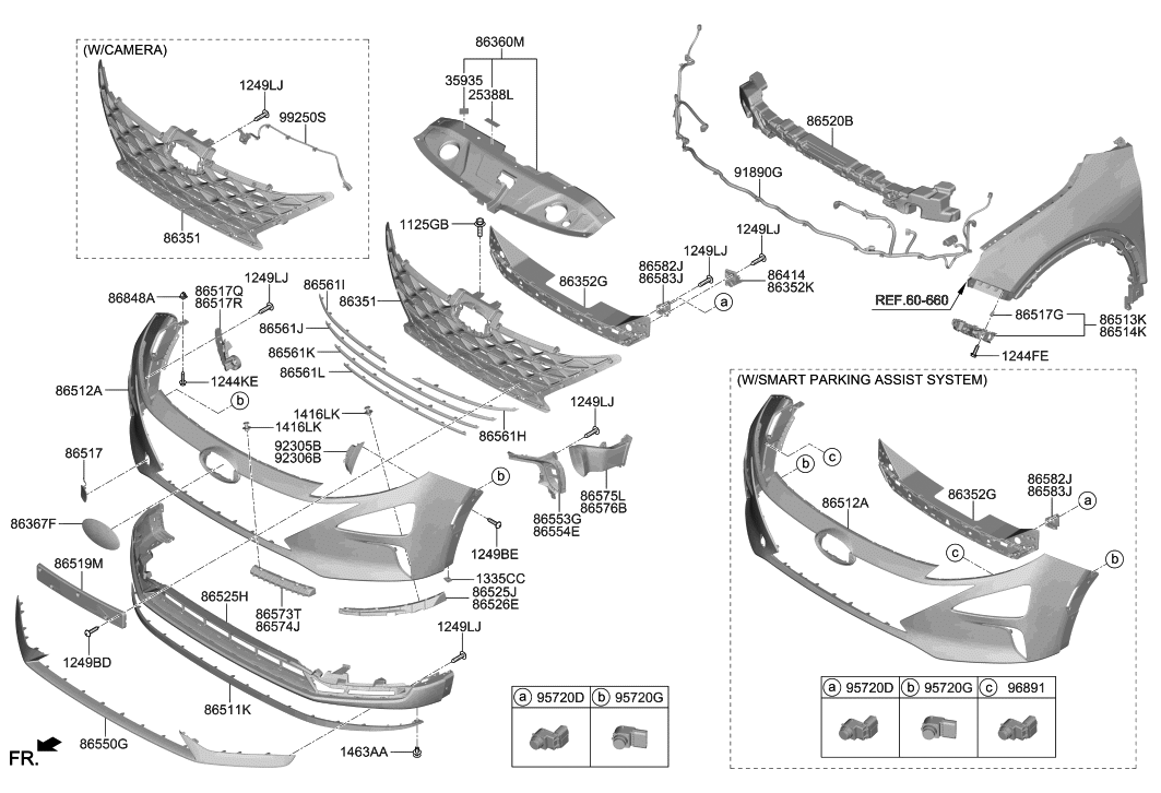 M Genuine Hyundai Absorber Front Bumper Energy