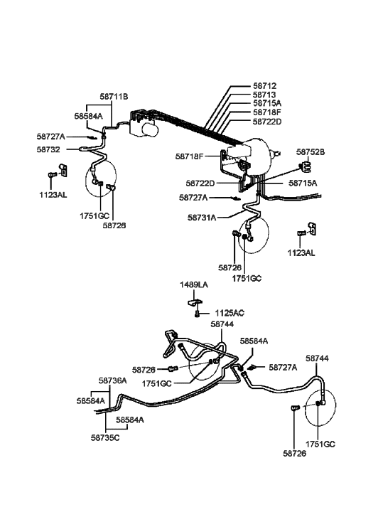 Hyundai kia 58735 38700