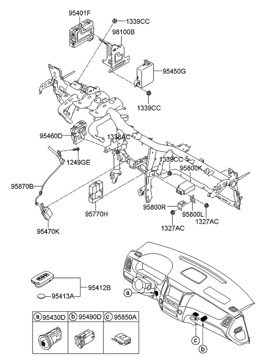 95850-3M500 Genuine Hyundai Part