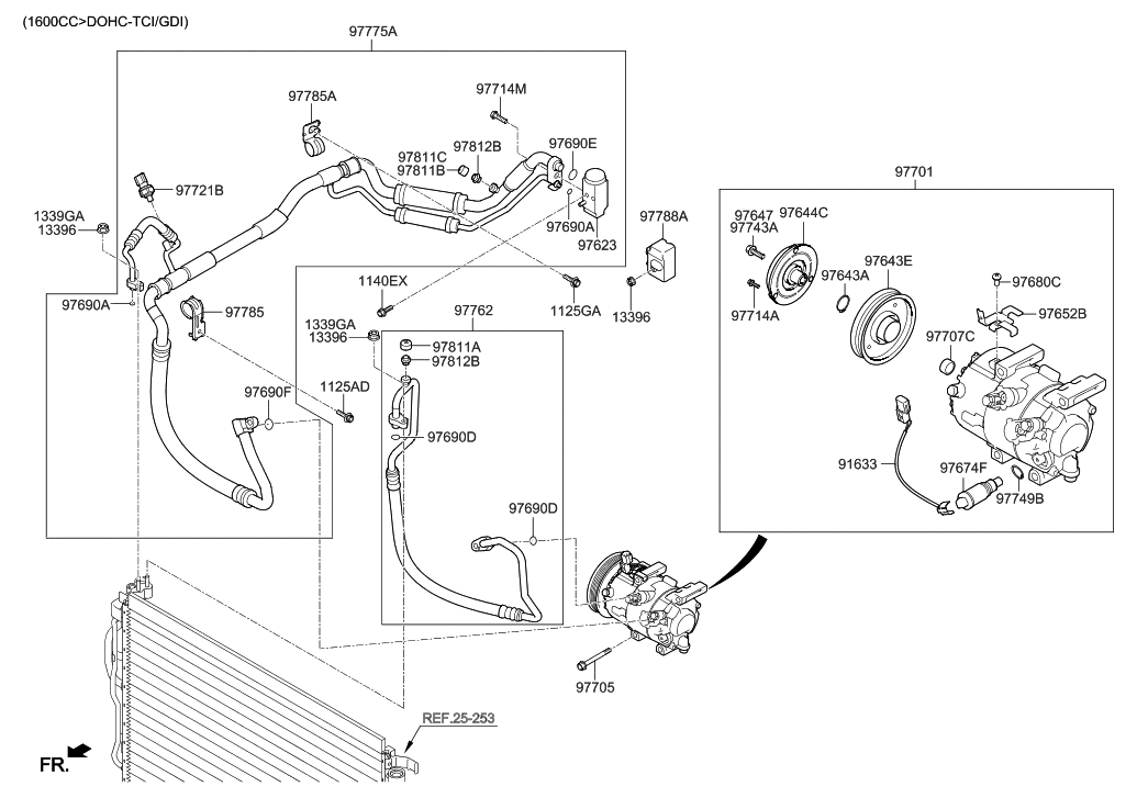 97674-3M001 - Genuine Hyundai VALVE-CONTROL