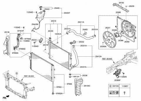 Engine Cooling System - 2018 Hyundai Santa Fe