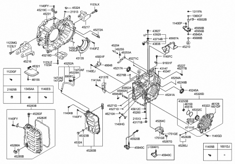 46194-3B000 Genuine Hyundai Ring-Seal