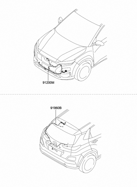 Miscellaneous Wiring - 2019 Hyundai Kona Electric