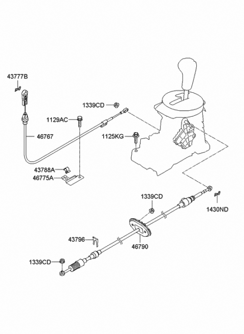 46790-2C900 Genuine Hyundai Part