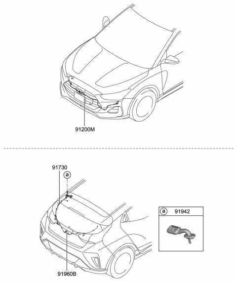 Miscellaneous Wiring - 2019 Hyundai Veloster