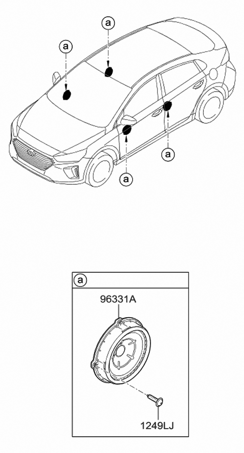 hyundai ioniq speakers