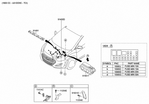 Control Wiring - 2016 Hyundai Elantra GT