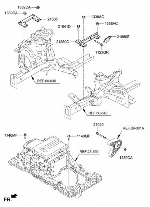 Mounting - 2018 Hyundai Ioniq Electric