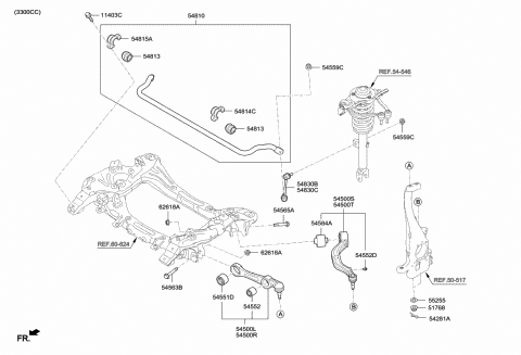 Front Suspension Control Arm - 2018 Hyundai Genesis G90