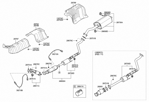 2013 hyundai elantra exhaust system