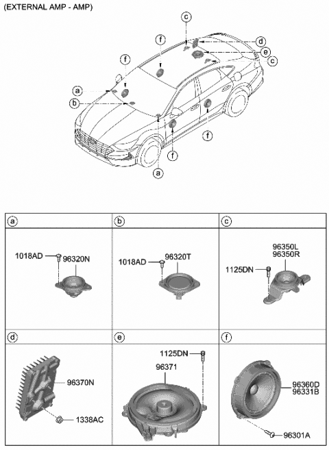 hyundai sonata speakers