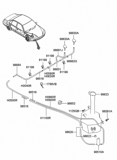 Hyundai kia 82210 2d001