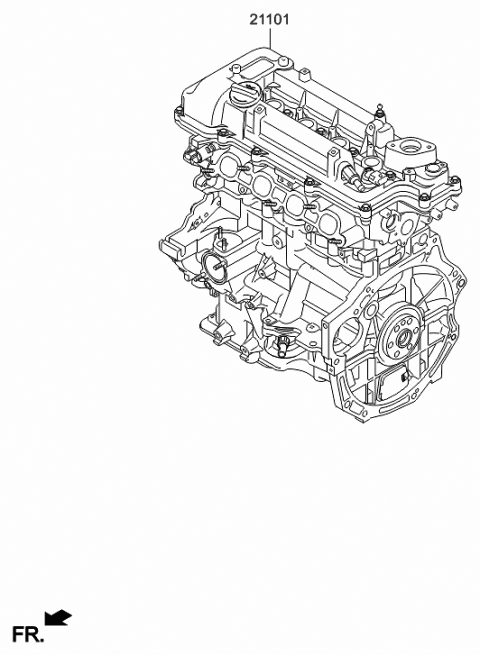 Hyundai Accent Engine Diagrams