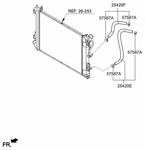 Oil Cooling - 2019 Hyundai Accent