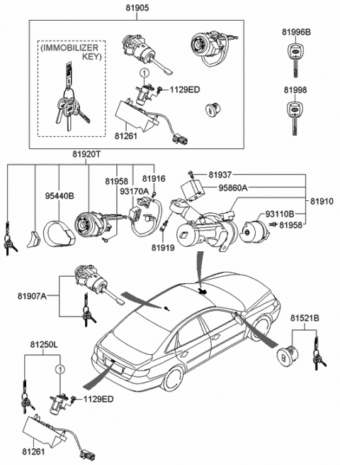 93170-3L051 Genuine Hyundai Part