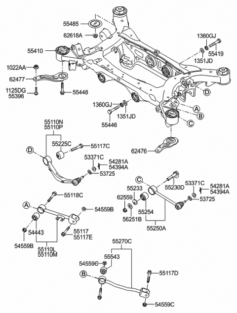 00268-39665-CA Genuine Hyundai Part