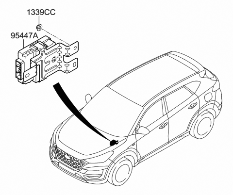 Transmission Control Unit - 2019 Hyundai Tucson