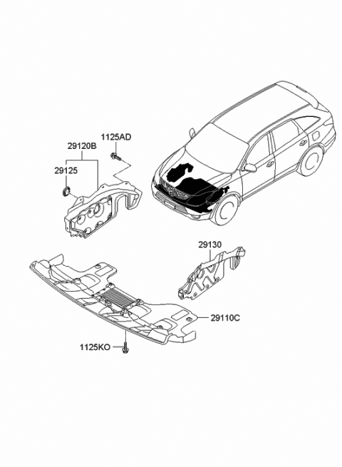 Under Cover - 2009 Hyundai Veracruz