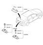 Diagram for Hyundai Sonata Light Socket - 92550-2G000