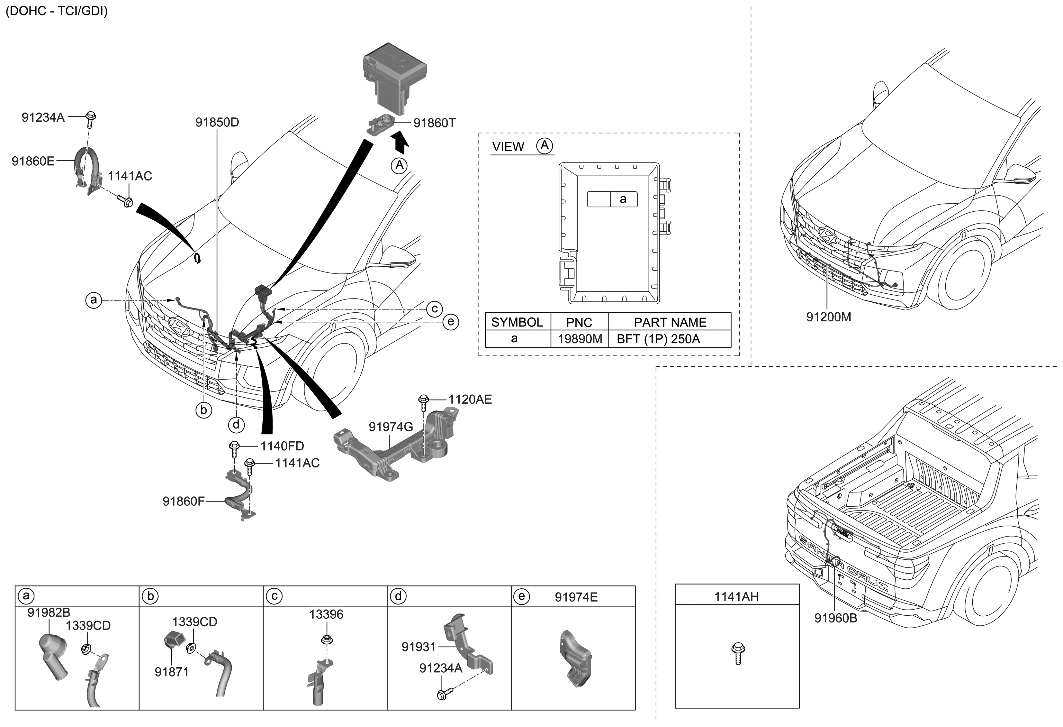 Hyundai 91980-3L090 Cap-ALTERNATOR