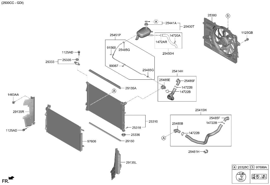 Hyundai 97606-L2100 Condenser Assembly-Cooler