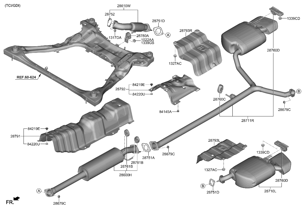 Hyundai 28788-L1500 Protector-Heat Front