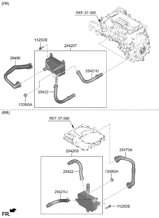 Hyundai 25473-GI700 TUBE-FEED