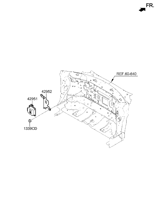 Hyundai 42951-18200 SBW CONTROL UNIT