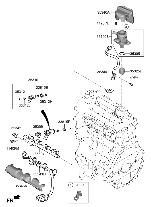 Hyundai 35345-03HB1 Foam-Pump