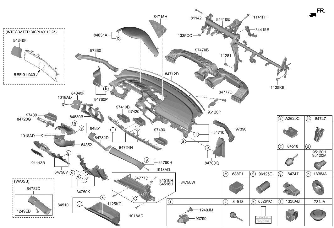 Hyundai 92900-BY000 Unit Assembly-Mood Lamp