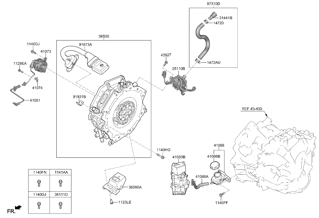 Hyundai 91931-BY020 Bracket-Wiring MTG