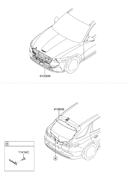 Hyundai 91840-IT020 WIRING ASSY-FEM