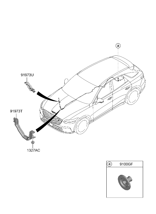 Hyundai 91981-AR060 GROMMET-WIRING