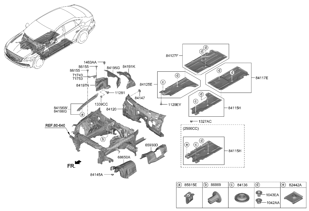 Hyundai 841A8-T1000 SUPPORT ASSY-UPR PARTITION,RH